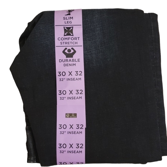 CHAPS MEN'S slim Straight jeans size 30×32 I. ABYSS WASH - Picture 4 of 5